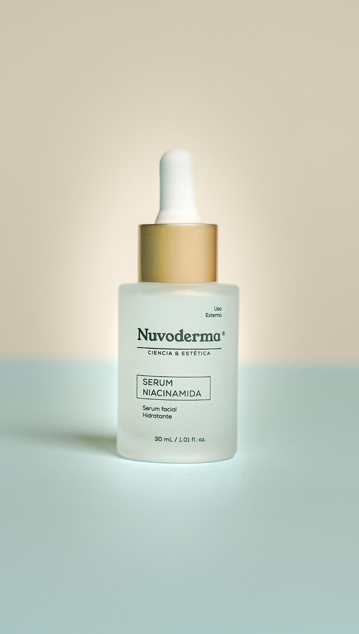 Sérum niacinamida piel sensible Colombia Nuvoderma